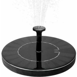 Fontaine solaire avec batterie 1,5 w Fontaine de jardin extérieure Fontaine à eau Décoration de