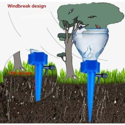 Kit d'irrigation goutte à goutte 8 pièces, système d'irrigation de plantes d'arrosage automatique