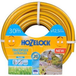 Tuyau d'arrosage Tricoflex Ultraflex 30 m Hozelock Jaune