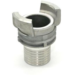 Multitanks - Demi raccord symétrique Guillemin, pompier, à douille annelée - aluminium - dn 65 x