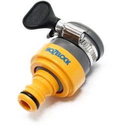 Hozelock Raccord pour robinet à bec rond diamètre max. 18 mm, anti-corrosif et montage simple