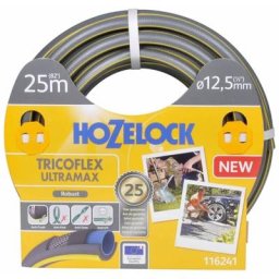 Tuyau d'arrosage Tricoflex Ultramax 25 m Hozelock Gris