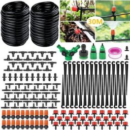 Système d'irrigation Jardin,149 Pcs Micro Irrigation Goutte à Goutte Kit Arrosage