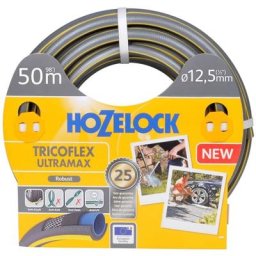 Tuyau d'arrosage Tricoflex Ultramax 50 m Hozelock Gris