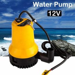 4200L / Pompe à eau DC12V dc 50W Submersible Propre Claire et sale l'étang Piscine Nettoyer Bassin