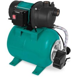Set Pompe hydrophore avec pressostat – 800W - 3300l/h – Réservoir 19L – Boitier de la pompe en