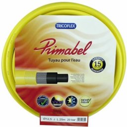 Primabel Schlauch 116365 1/2 pouce 25 m jaune Tuyau d'arrosage Y331212 - Hozelock