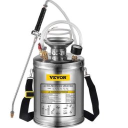 Vevor - Pulvérisateur Acier Inoxydable Pulvérisateur à Pompe Manuelle Capacité 4 l