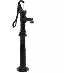 Hommoo - Pompe a eau de jardin avec support en fonte HDV18208