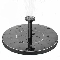 Wahaison - Fontaine Solaire 16cm solaire fontaine d'eau pompe jardin extrieur classique rond