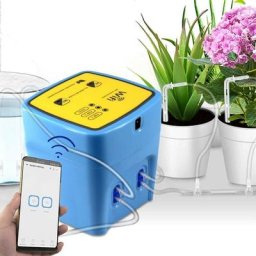 Kit d'irrigation WiFi à distance, Système d'arrosage automatique pour les plantes en pot jusqu'à