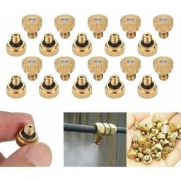 Lot de 20 Buses de brumisation en laiton, atomiseurs pour systme de refroidissementbuse 0.3mm