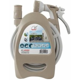 Mini Dévidoir Portable avec Pistolet d'Arrosage (Ø10 - 10 m) - Jardibric