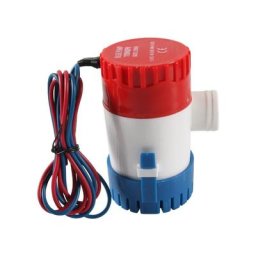 Pompe de cale de bateau entièrement submersible 1100 GPH, pompe à eau de cale 12 V pour bateau de