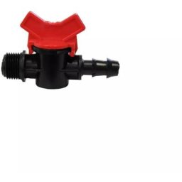 Mini vanne Filetée 3/4'' - cannelée 20mm