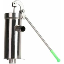 Pompe à eau manuelle, tuyau droit, puits sous pression, pompe à eau en acier inoxydable, agitateur,