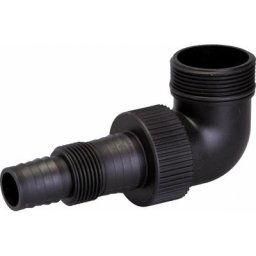 Capvert - Kit raccord coude sortie de pompe vide-cave 40 x 49 - 26 x 34