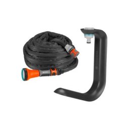 Gardena - Kit Tuyau d'arrosage textile Liano 10 m - Support TapFix - 18596-20