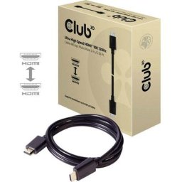 Hdmi Câble de raccordement Fiche mâle hdmi-a, Fiche mâle hdmi-a 2.00 m noir CAC-1372 Câble hdmi