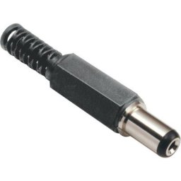 Bkl Electronic - Connecteur basse tension mâle, droit 072108 ø extérieur: 5.5 mm ø intérieur: 1.75