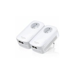 Kit d'adaptateur cpl 2000Mbps avec 2 ports Gigabit avec prise intégrée -PA90 25PKIT - Tp-link