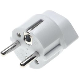 Adaptateur voyage pour prise type j, sn 441011 (connecteur euro vers prise suisse / ch) - blanc,