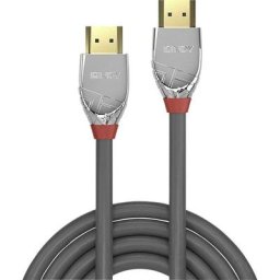 Lindy - hdmi Câble de raccordement Fiche mâle hdmi-a, Fiche mâle hdmi-a 2.00 m gris 37872 Câble