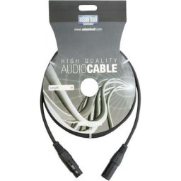 Câble DMX XLR mâle/ femelle 3 m noir LD Systems