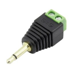 Tru Components - Jack 3.5 mm mâle, droit 93013c1115 1386611 Nombre de pôles (num): 2 mono noir 1