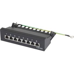 8 ports Box de brassage cat 6a 1 uh - Renkforce