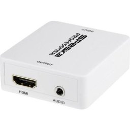 Speaka Professional - audio Extracteur [hdmi - hdmi, Jack, Cinch-RCA] 1920 x 1080 Pixel - blanc