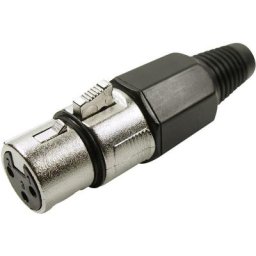Xlr femelle, droit Cliff FC6140 Nombre de pôles (num): 3 argent 1 pc(s) W90830