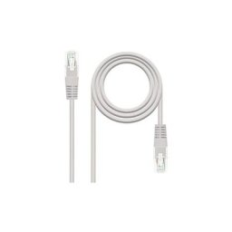 Nanocable - rj45 cat.6 utp awg24,0.25m gris rj45 cat.6 utp patchcord