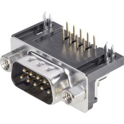 10120038 Embase sub-d mâle 90 ° Nombre de pôles (num): 15 coudé pour circuits imprimés 1 pc(s)