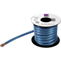 Tru Components - Câble de masse cca 1565201 1 x 25 mm² bleu, transparent 5 m - bleu, transparent