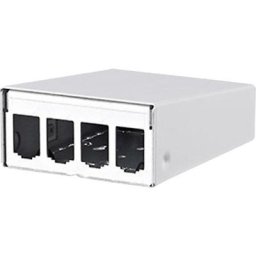 Panneau de brassage 4 ports Metz Connect 130861-0402-E non équipé 1 UH