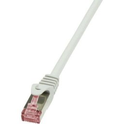 Logilink - Câble réseau RJ45 cat 6 s / ftp 2 connecteurs RJ45 - 7,50 m - Gris - CQ2082S
