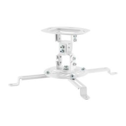 Support plafond vidéoprojecteur inclinable - Blanc