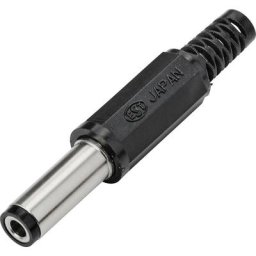 Tru Components - Adaptateur basse tension mâle, droit 5.5 mm 2.5 mm 1 pc(s) Y881242