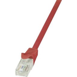 Logilink - Câble réseau cat 5e f/utp 1 m rouge - CP1034U - 1.00 m - rouge - [1x RJ45 mâle - 1x RJ45