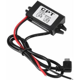 Voiture Convertisseur de Tension dc-dc 12V à 5V/3A Convertisseur de Tension de Voiture Micro usb