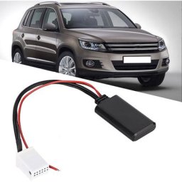 Adaptateur aux Bluetooth pour véhicule de voiture 12V 12 broches adapté pour mcd rns 510 rcd 200