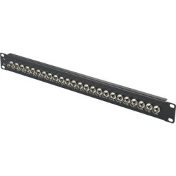 24 ports Panneau de brassage bnc 483 mm (19) 1 uh - Renkforce