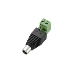 Connecteur basse tension femelle, droit Tru Components DC12-F 716331 ø extérieur: 5.5 mm ø