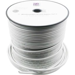 Tru Components - Câble réseau cat 6 sf/utp cat 6/CCA 1567362 8 x 2 x 0.196 mm² blanc 100 m - blanc
