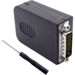 Quadrios - 2001C225 dvi mâle, droit Nombre de pôles (num): 26 noir 1 pc(s) - noir