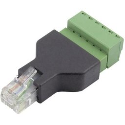 Adaptateur RJ 12 TRU COMPONENTS FL-30 RJ12 mâle, droit 1 pc(s)