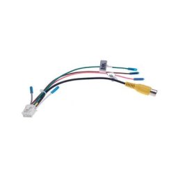 Universel 10 broches voiture RCA vue arrière caméra vidéo entrée câble adaptateur connecteur de