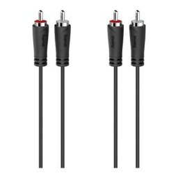 Hama - 00205093 Cinch-RCA audio Câble de raccordement [2x Cinch-RCA mâle - 2x Cinch-RCA mâle] 5 m