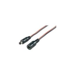 Bkl Electronic - Rallonge basse tension 072076 dc mâle - dc femelle 5.5 mm 2.1 mm 5.5 mm 2.5 mm